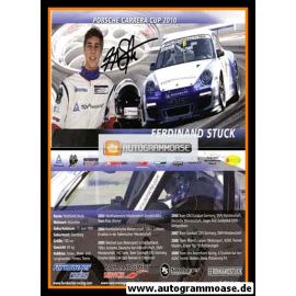 Autogramm Tourenwagen | Ferdinand STUCK | 2010 (Porsche)