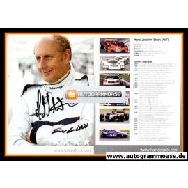 Autogramm Tourenwagen | Hans-Joachim STUCK | 2008 (Web Site)