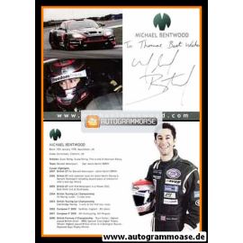 Autogramm Tourenwagen | Michael BENTWOOD | 2007 (Web Site)