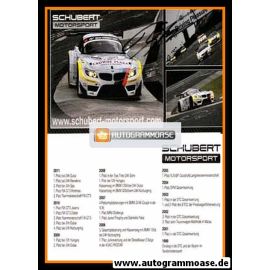 Autogramm Tourenwagen | Torsten SCHUBERT | 2011 (Motorsport)