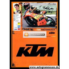 Autogramm Motorrad | Toni FINSTERBUSCH (KTM 2000er)