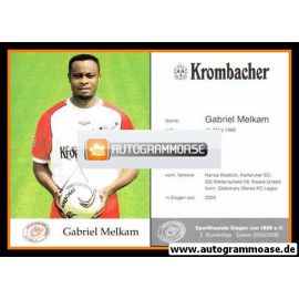 Autogramm Fussball | Sportfreunde Siegen | 2005 | Gabriel MELKAM