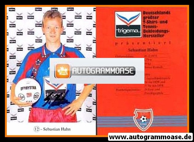 Autogramm Fussball | KFC Uerdingen 05 | 1995 | Sebastian HAHN
