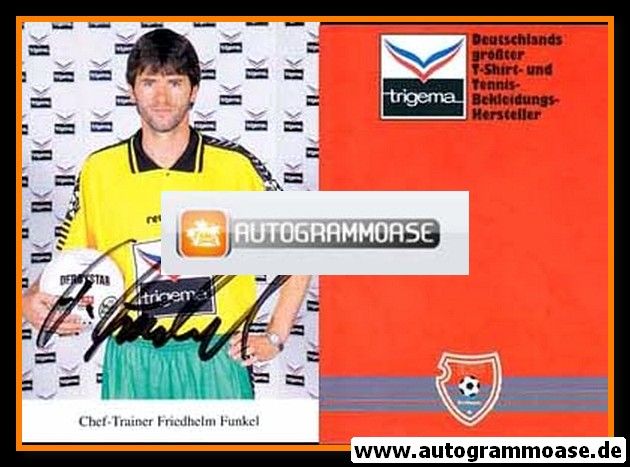 Autogramm Fussball | KFC Uerdingen 05 | 1995 | Friedhelm FUNKEL