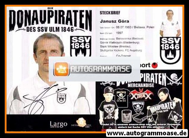 Autogramm Fussball | SSV Ulm 1846 | 2009 | Janusz GORA