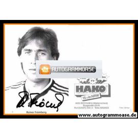 Autogramm Fussball | SG Wattenscheid 09 | 1986 | Rainer FRÖMBERG