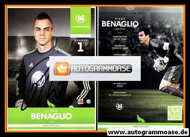 Autogramm Fussball | VfL Wolfsburg | 2012 | Diego BENAGLIO
