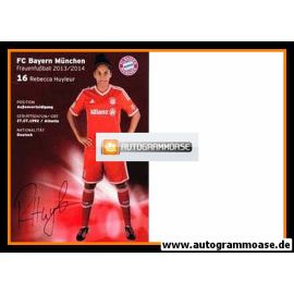Autogramm Fussball (D) | FC Bayern München | 2013 | Rebecca HUYLEUR