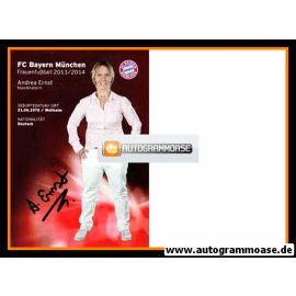 Autogramm Fussball (D) | FC Bayern München | 2013 | Andrea ERNST