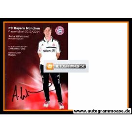 Autogramm Fussball (D) | FC Bayern München | 2013 | Anna WILLEBRAND