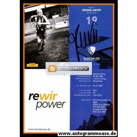 Autogramm Fussball | VfL Bochum | 2009 | Dennis GROTE