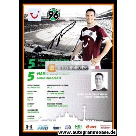 Autogramm Fussball | Hannover 96 | 2010 | Mario EGGIMANN