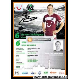 Autogramm Fussball | Hannover 96 | 2010 | Steven CHERUNDOLO