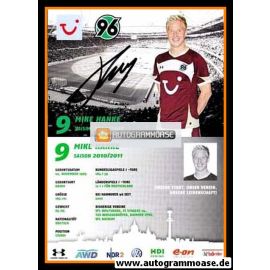 Autogramm Fussball | Hannover 96 | 2010 | Mike HANKE