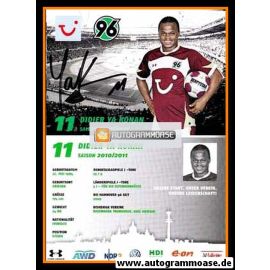 Autogramm Fussball | Hannover 96 | 2010 | Didier YA KONAN