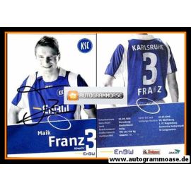 Autogramm Fussball | Karlsruher SC | 2007 | Maik FRANZ