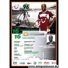 Autogramm Fussball | Hannover 96 | 2010 | Damarcus BEASLEY
