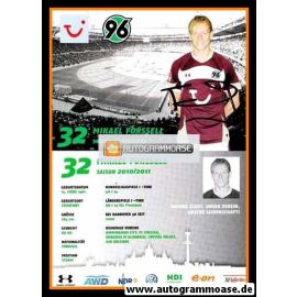 Autogramm Fussball | Hannover 96 | 2010 | Mikael FORSSELL