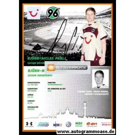 Autogramm Fussball | Hannover 96 | 2010 | Björn-Niclas PABEL