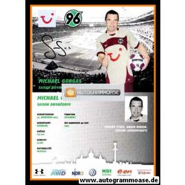 Autogramm Fussball | Hannover 96 | 2010 | Michael GORGAS