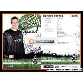 Autogramm Fussball | Borussia Mönchengladbach | 2007 | Christofer HEIMEROTH