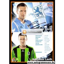 Autogramm Fussball | TSV 1860 München | 2009 | Benjamin LAUTH