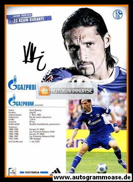 Autogramm Fussball | FC Schalke 04 | 2009 | Kevin KURANYI (Motiv 1)