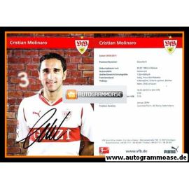 Autogramm Fussball | VfB Stuttgart | 2010 | Cristian MOLINARO