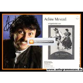 Autogramm Musik / TV | Achim MENTZEL | 1990er (Portrait Color) Solo Tracht 1