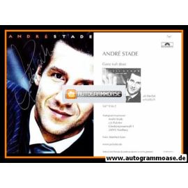 Autogramm Schlager | Andre STADE | 1998 "Ganz Nah Dran" (Polydor)
