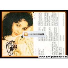 Autogramm Schlager | Andrea JÜRGENS | 1993 "Ich Krieg Nie Genug Von Dir" (Portrait Color White)