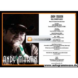 Autogramm Country | Andy MARTIN | 2012 "Lost Highway"