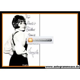 Autogramm Schlager | ANGELA | 1960er (Portrait SW)