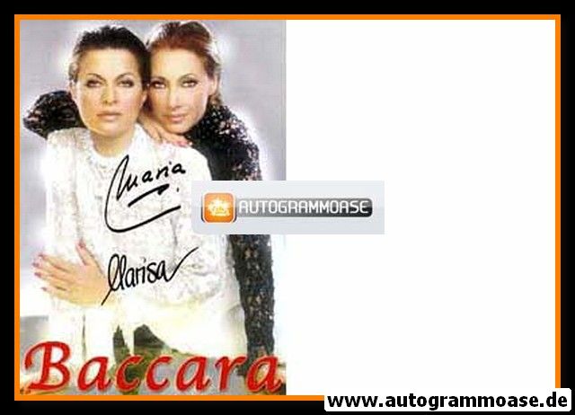 Autogramme Pop | BACCARA | 2000er (Portrait Color)