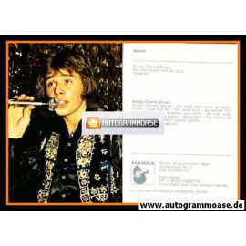 Autogramm Schlager | BENNY Schnier | 1976 "Amigo Charlie Brown" (Portrait Color Hansa)