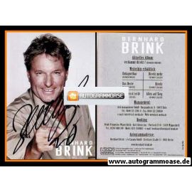 Autogramm Schlager | Bernhard BRINK | 2005 "Verdammt Direkt" (Portrait Color Koch)