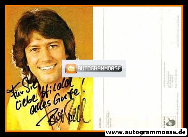 Autogramm Schlager | Bert BEEL | 1984 "Te Quiero Mi Amor"