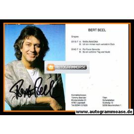 Autogramm Schlager | Bert BEEL | 1991 "So Ein Schöner Tag Wie Heute"