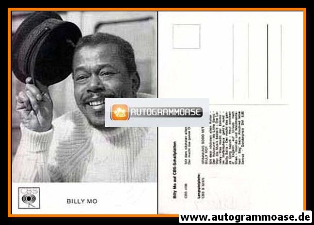Autogramm Schlager | Billy MO | 1970er "Stimmung Sooo" (CBS)