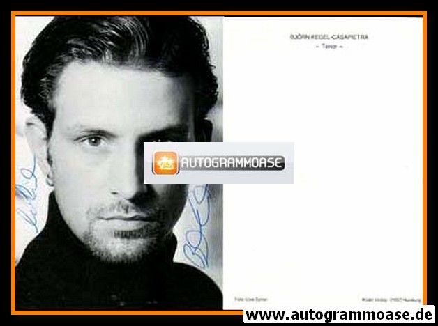 Autogramm Klassik | Björn CASAPIETRA | 2000er (Portrait SW Rüdel)