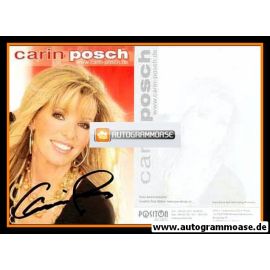 Autogramm Schlager | Carin POSCH | 2000er (Portrait Color Positon) 1