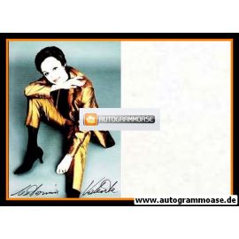 Autogramm Schlager | Caterina VALENTE | 1980er (Portrait Color)