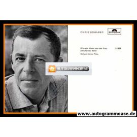 Autogramm Schlager | Chris HOWLAND | 1967 "Was Ein Mann ...!" (Portrait SW Polydor)