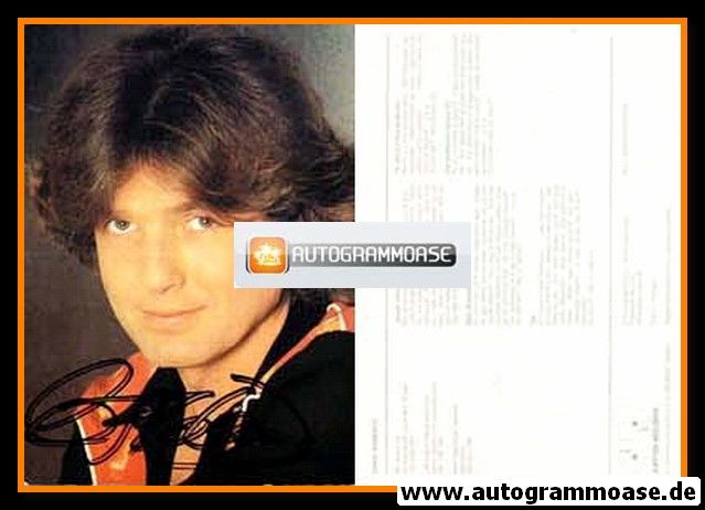 Autogramm Schlager | Chris ROBERTS | 1980 "Wo Warst Du" (Portrait Color Jupiter)