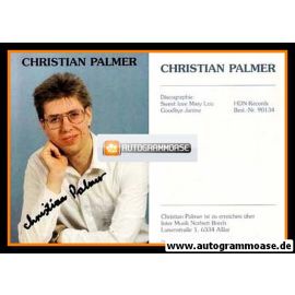 Autogramm Schlager | Christian PALMER | 1990er "Sweet Love Mary Lou"