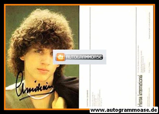 Autogramm Schlager | Christian SCHWARZ | 1980 "Mama Mama Mama"