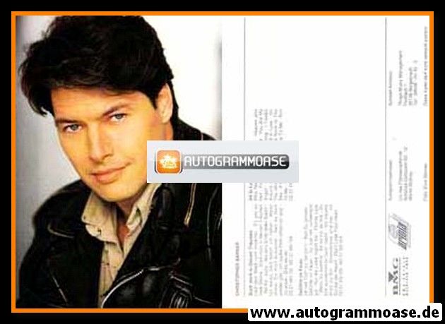 Autogramm Schauspieler | Christopher BARKER | 1997 "Such Mich In Deinen Träumen" (BMG)