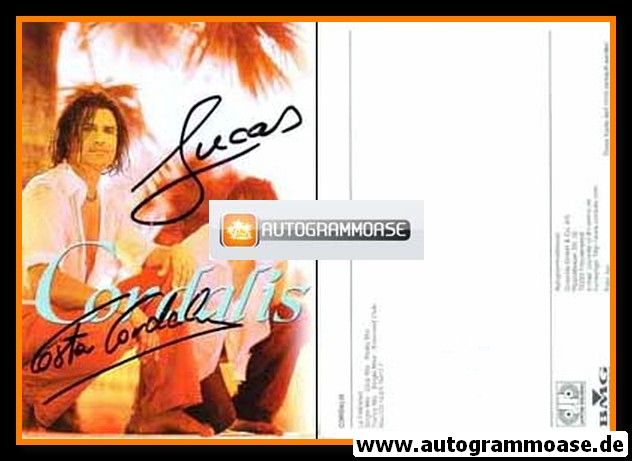 Autogramme Schlager | CORDALIS | 2000 "La Felicidad" (BMG Jupiter)