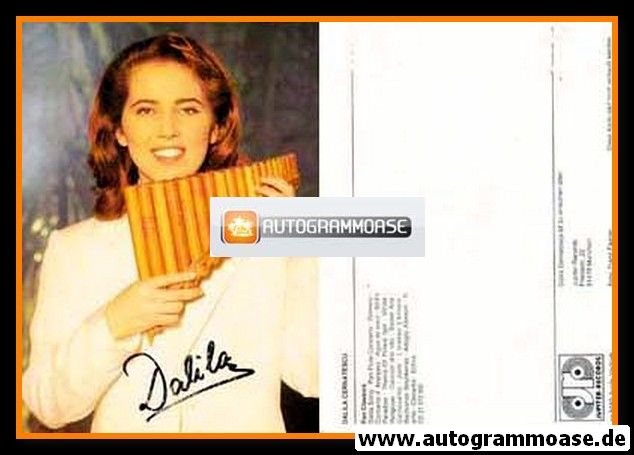 Autogramm Instrumental (Pan-Flöte) | Dalila CERNATESCU | 1996 "Pan Classics"