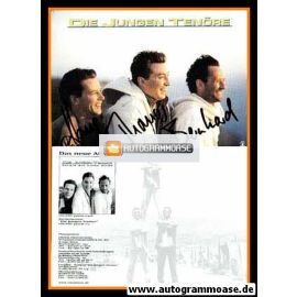 Autogramme Klassik | DIE JUNGEN TENÖRE | 1999 "Vergiss Die Liebe Nicht"